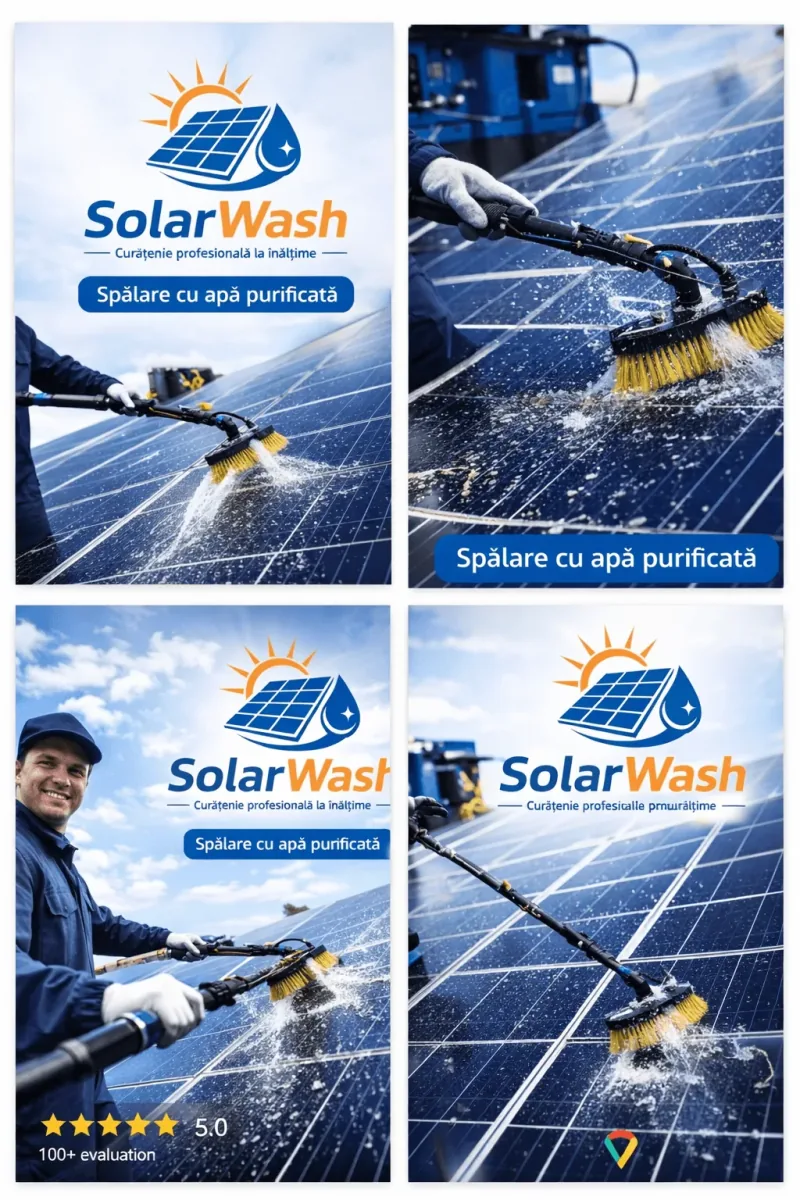 SolarWash — Curățenie profesională la înălțime Bihor